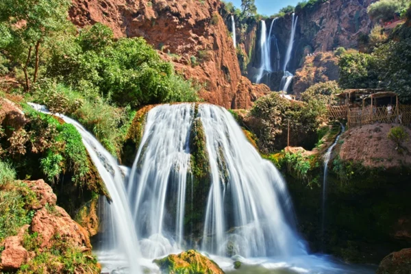 Tour in 4×4 di 7 giorni nel Marocco – Montagne, cascate, gole e deserto